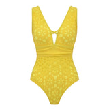 2026 High Quality One Piece Swimsuit Floral Ruffle Printed Push Up Women Bikini Set Swimwear Slimming Bathing Suit Beach Wear