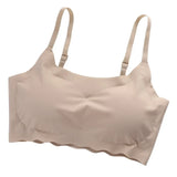 Seamless Bra Push Up Bras For Women Ice Silk Underwear Sports Fitness Bra Sexy Lingerie No Steel Ring Soft Support Bra