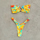 Micro Bikini Push Up Women Swimsuits 2026 Sexy Female Swimwear Brazilian Bikini Set Thong Biquini Swim Suits Print Beachwear
