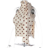 FDYOUI Elegant Bandage Off Shoulder Polka Dot Tank Tops for Women 2026 Summer Sleeveless Crop Top T-shirt Female Slim Corset
