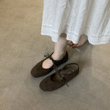 Fashion Butterfly-Knot Women Flats With Shoes Casual Female Soft Footwear Round Toe Ladies Flats Slip On Shoes 2026