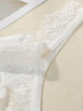 Women's low waisted lace thong with seamless hollow out lifting buttocks easy to wash and dry comfortable underwear C2324