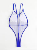 Extreme Mini Micro String Backless Women Swimwear One Piece Swimsuit Female High Cut Monokini Thong Bathing Suit Swim Beachwear