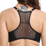 Front Closure Brassiere Plus Size Womens Back Bra Lager Bosom Sexy Lingerie BH Top Underwear C D E Cup