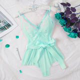Lenceria Bra Set Transparent Erotic Hot Sexy Costume Open Bra Women's Intimates Chemise Lingerie Underwear Set Sex Bodysuits