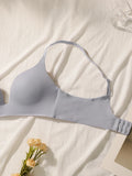 3 pieces of multi-color women's underwire bra comfortable daily underwear solid color women's Lingerie push up bra B6055