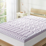 5-Zone Memory Foam Mattress Topper With Lavender Infusion