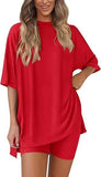 Plus Size 3XL Sleepwear Summer New Fashion Casual Loose Women Pajama Set Pijamas Feminino Women Pajamas Set Pijamas De Mujer