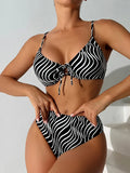 High Waist Bikini 2026 Women Strappy Swimsuit Sexy Striped Swimwear Female Bathers Bathing Swimming Swim Suit Beachwear