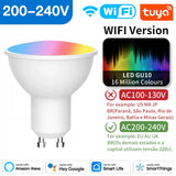 TNCE Tuya E27 E14 GU10 Bulb WIFI Zigbee, Dimmable Light LED lamps 2700-6500k RGB, Smart Life APP, Voice With Alexa Google Home