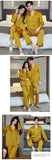 Spring and summer ice silk pajamas sexy lace long-sleeved cardigan home wear set