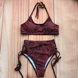 Bandage Bikini Sport Swimwear Women Swimsuit High Waist Bikini Set Push Up Maillot De Bain Femme Beachwear 2026 Bathing Suit