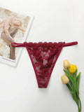 High Quality New Sexy Underwear For Women's Lace Transparent Hollow 3/4 Bra Gathering Steel Ring Push Up Underwear Set HR2634