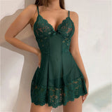 Sexy V-neck Dress Women Halter Lace  A-line Mini Dresses Sleeveless Backless Short Dresses Summer Women Party Clubwear Clothing