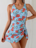 2026 Sexy Swimsuit One Piece Printed Strappy Swimwear Women Bathers Bathing Swimming Swim Suit Female Beachwear XXL