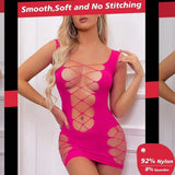 Local ShippingSexy Fishnet Bodysuit Lingerie Set Outfits Erotic Mesh Sheer  Lingerie For Women Naughty