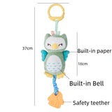 Baby Rattle Toy Soft Animal Sensory Hand Grip Toy