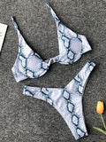 Sexy Neon V-bar Underwired Bikini 2025 Female Ribbed Swimsuit Women Thong Swimwear Two-pieces Bikini set Push up Bathing Suit