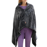 Electric Blanket USB Portable Body Warmer with 3 Temp Settings Heating Thermal Shawl for Home Office Electric Warmer Blanket