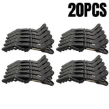 5-30Pcs Alligator Hair Clips Hairdressing Clamps Plastic Hair Claw Professional Barber Salon Styling Hairpins Hair Accessories