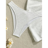 3PCS With Sarong Metal Star Halter Bikini Female Swimsuit Women Swimwear Three-Pieces Bikini Set Bather Bathing Suit Swim V7042