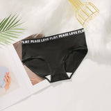 Women's High Waist Panties  Letter Elastic Waistband Soft Ribbed Fabric Comfortable Briefs for Daily Wear women bra K2809