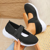 Spring Summer Breathable Flats Women Plus Size 43 Slip On Platform Sneakers Woman Comfortable Soft Non Slip Casual Shoes Female