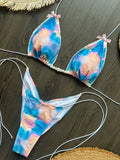 Micro Bikinis 2025 Sexy Women Swimsuit Swimwear Female Thong Bikini Set Biquini Bathing Suit Print Swimming Suits Beachwear
