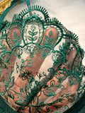 2-Piece Green Sexy Lingerie Set, An Experience of Daily Intimate Life That Is Both Pure and Exudes Allure ZA824057