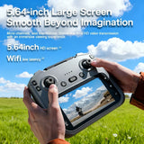 Lenovo GT50 GPS Foldable Drone 8K Dual Camera 5G WIFI FPV Brushless 12.5cm Screen RC Optical Flow Quadcopter Drone