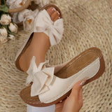 Women's Slippers 2025 Summer New Style Comfortable Sponge Thick Bottom One-Character