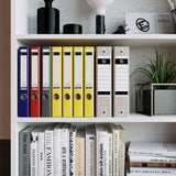 IRONCK Set of 2 Floor Standing 6 Tier Sturdy Bookcases
