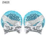 Christmas 2.8"Mouse Ears Hair Clips For Children Sequins Bow Hairpins Girls Festival Party DIY Hair Accessories