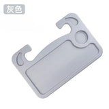 Multifunctional Car Laptop Desktop Stand Portable Eating Office Car Steering Wheel Table Stand Beverage Food Coffee Tray Board