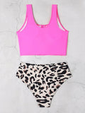 2026 Leopard Bikini Women High Waist Swimwear Female Sexy Padded Swimsuit Bathers Bathing Swimming Swim Suit Beachwear Summer