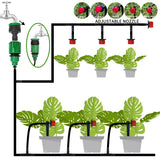 Micro Drip Irrigation System Portable Automatic Watering Kit