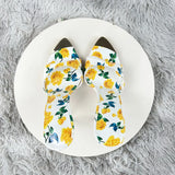 Sexy and fashionable printed slippers Shoes For Women's Sandals Summer Sexy Slippers Pointe Toe Thin Heels Stiletto Sandals12cm