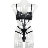 Toucheart Underwear Sets Sexy Lingerie Sets Woman Sexiest Bra Set Full Network Lingerie for Sex Transparent Clothing Bra Corset