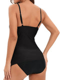 Strappy Tankini Set Two Pieces Swimsuit Women 2026 Printed Swimwear Female Beach Wear Bathers Bathing Swimming Swim Suit