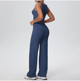 2PCS Yoga Set Women Tracksuit Nude Feeling Workout Sets Gym Clothes Push Up Fitness Running Sportswear Sport Straight tank suit