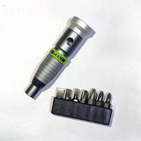 New 2025 Precision Aluminum Alloy Handle for Shank 1/4" Bits Comfortable Mini ScrewDriver 6.35mm Holder Repair Open Tools