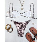 XS - L 2026 Plaid Printed Bikini Female Swimsuit Women Swimwear Polka Dot Bather Bathing Suit Swim Two-pieces Bikini set K8039