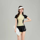 New Split Swimsuit for Women, Conservatively Concealed and Slimming, Swimming Pool Exclusive for Girls' Vacation Swimsuit