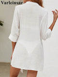 XS - XL Sexy Summer 3D Flower Chiffon Sarong Pareo Beach Cover Up Cover-ups Beach Dress Beach Wear Beachwear Female Women V6649