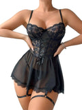 Sexy Lingerie Erotic Underwear Set Transparent Porno Lace Sexy Bra And Panty Garter Set Lingerie Sexy Hot Erotic Sleepwear