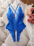 Women's Lace Bodysuit Comfortable Soft Stretch Fashion Casual One Piece Underwear Sleepwear