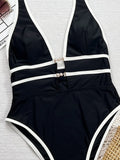 Tiger Printed Halter Deep V Neck One Piece Swimsuit Women Swimwear Female Backless Monokini High Cut Bathing Suit Swim Bodysuit