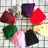 100 Pcs/Lot 5x7 7x9 9x12 10x16cm Coloful Velvet Gift Bags&small Pouches Jewelry Package Bags Velvet Drawstring Packaging Bags