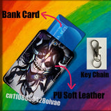 P-Pressure Sebastian Solace For ID Clips Credit Bank Bag Bus Meal Card Holder Cover Pocket Ornament Keychain