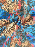 3 Pieces Triangle Halter Bikinis 2026 Print Leopard Swimwear Female Swimsuit Women & Kimono Bathers Bathing Swimming Swim Suit